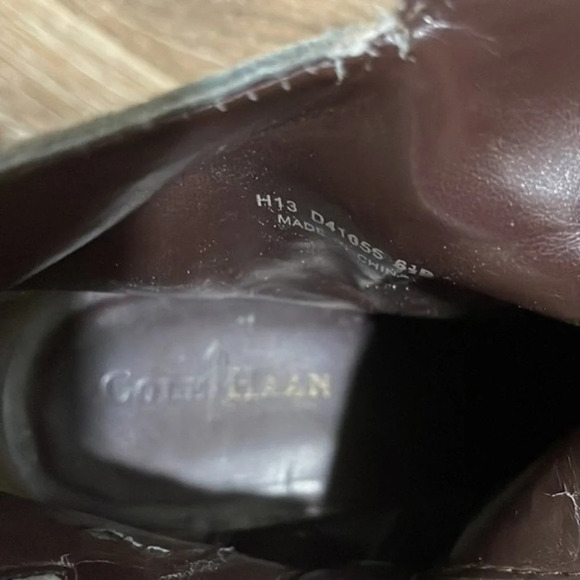 Cole Haan Martina Suede Tan Ankle Booties, size 6.5 - Picture 13 of 13